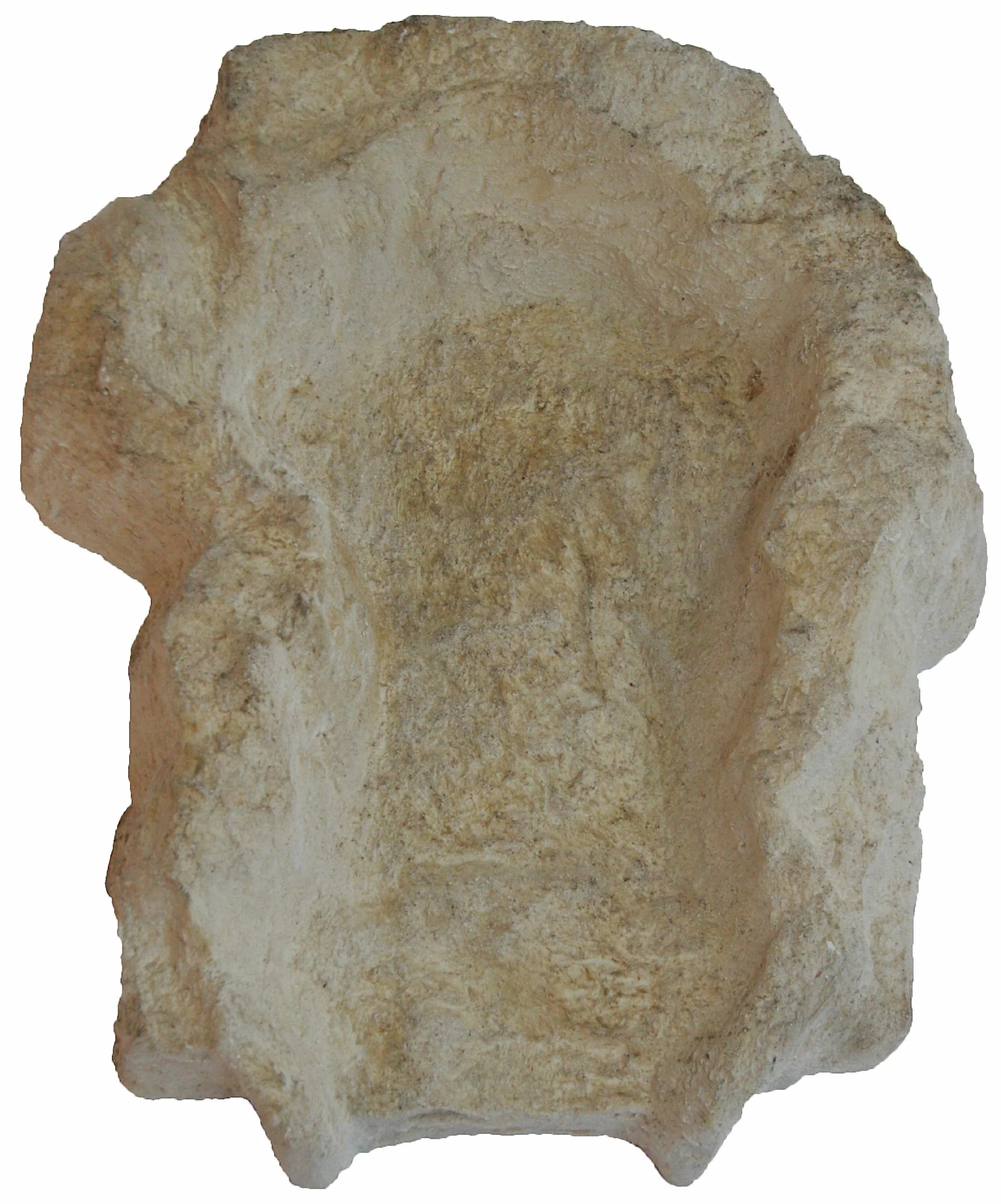 Cascade Weser Fels en 3 Parties Beige/Brun 70 x 55 x 16 cm