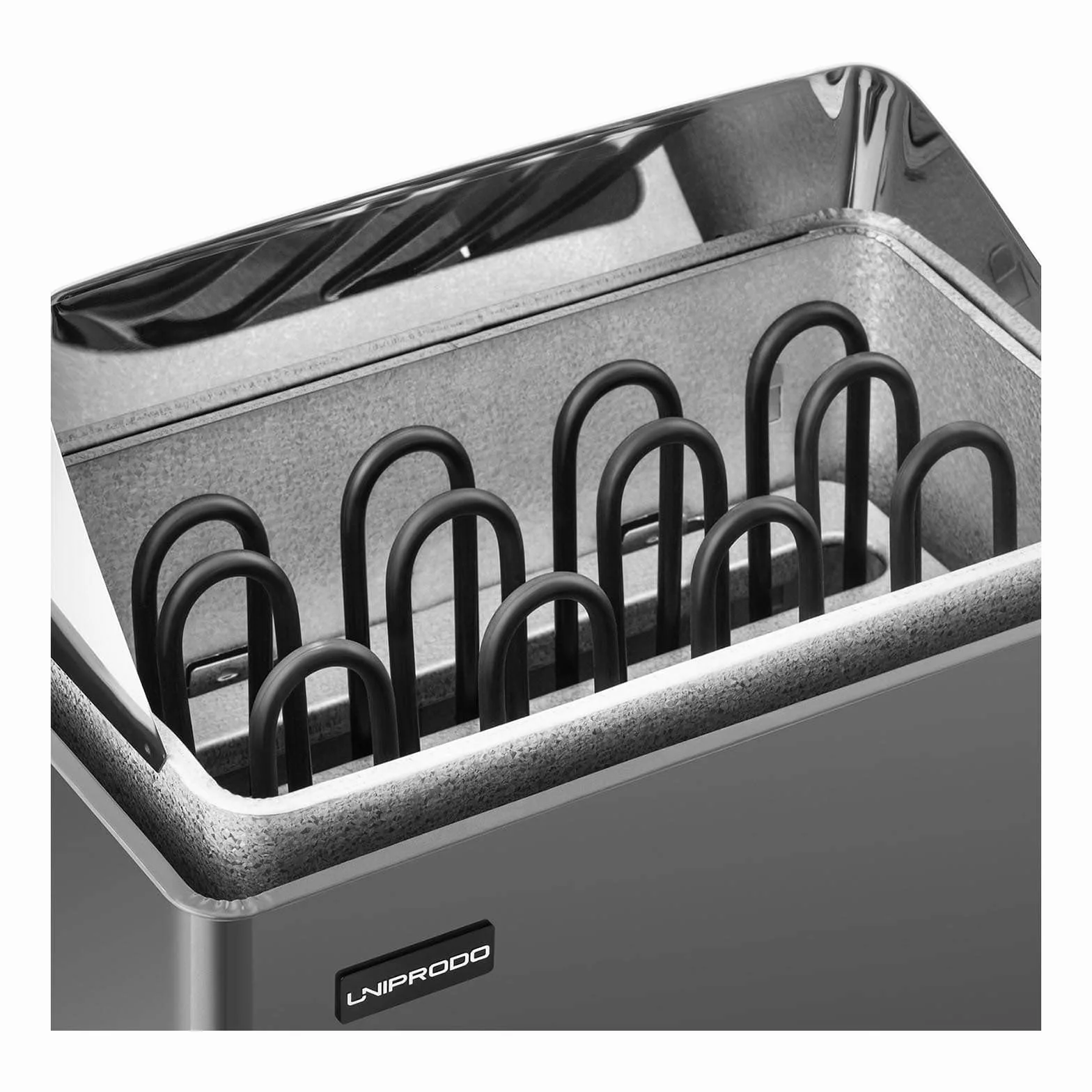 Poêle Radiateur Électrique Sauna Finnois UNI_SAUNA_G6.0KW 6.0kW 5-9 m³ 30-110°C 10kg Aluminium Zinc