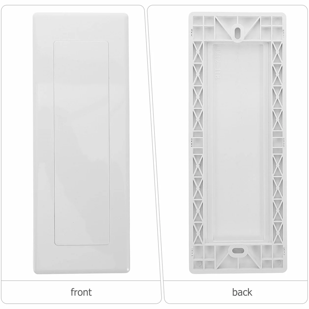 Gatuida 4 Pièces Cache-prises Électriques Plaques De Recouvrement Larges Pour Boîte De Jonction Murale