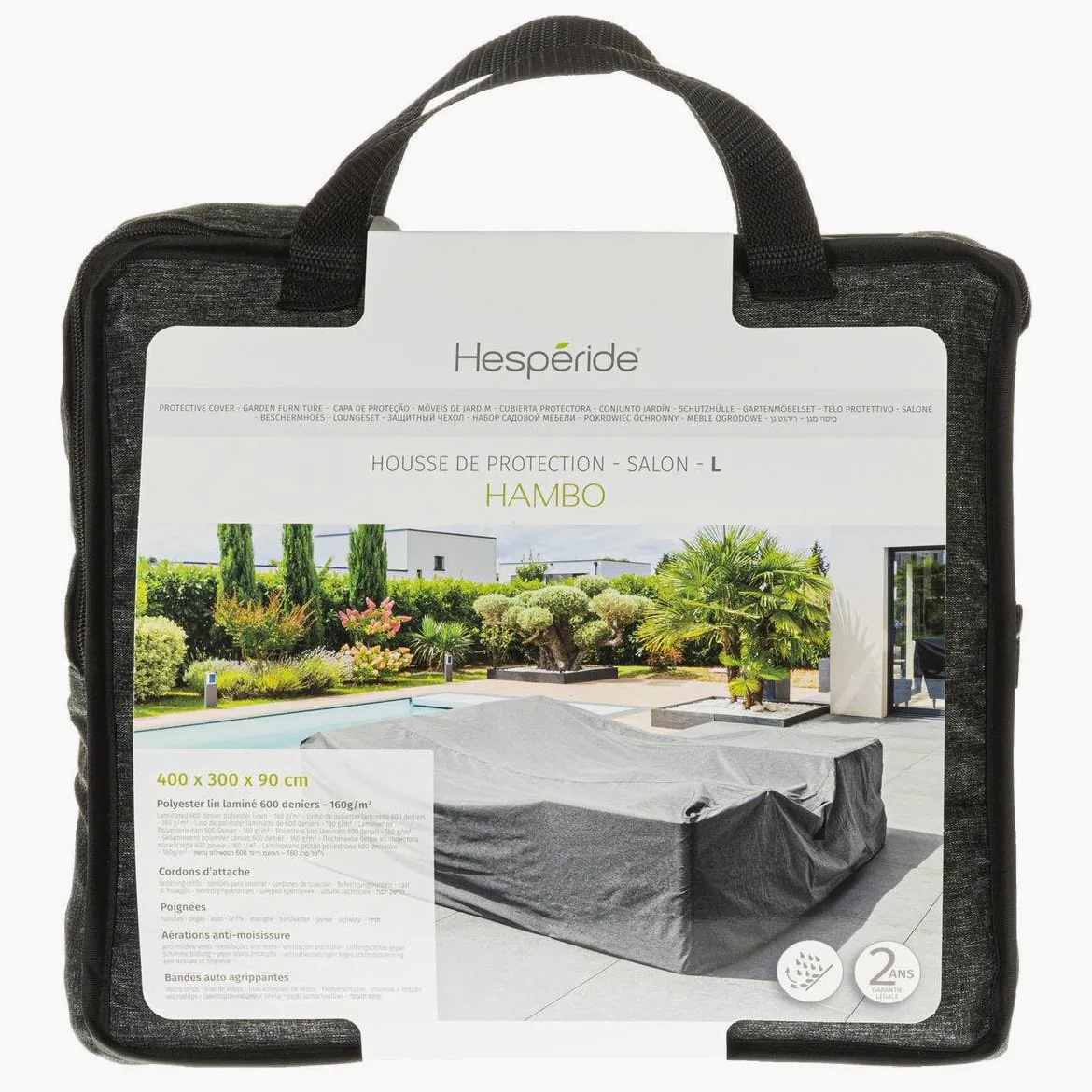 Hespéride - Housse de Protection hambo pour Salon l 400x300x90cm en Polyester