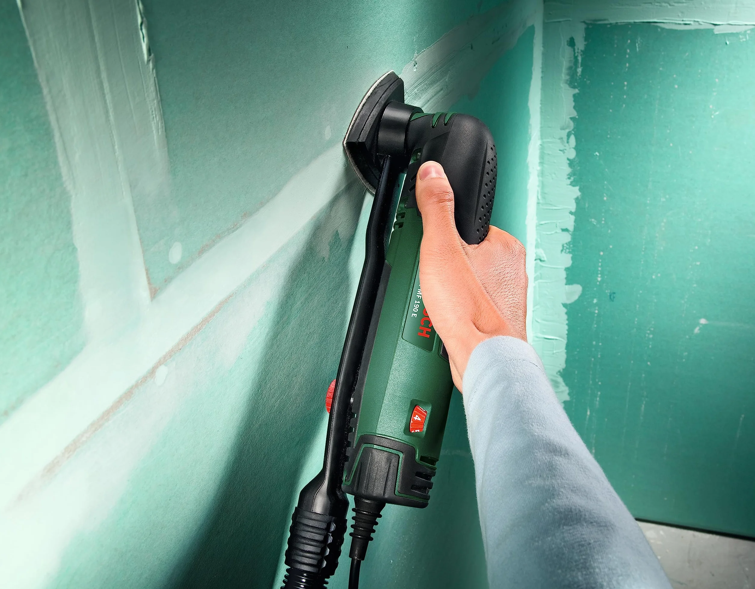 Bosch Plateau Abrasif Delta AVZ93G pour Outils Multifonctionnels PMF