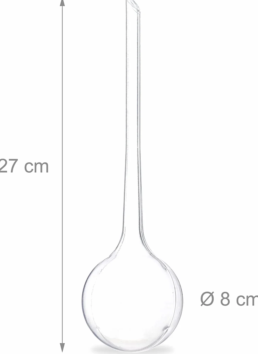 PIQIUQIU Lot de 4 Boules d'arrosage Auto-arrosage en PVC 27 x 8 cm-300ml
