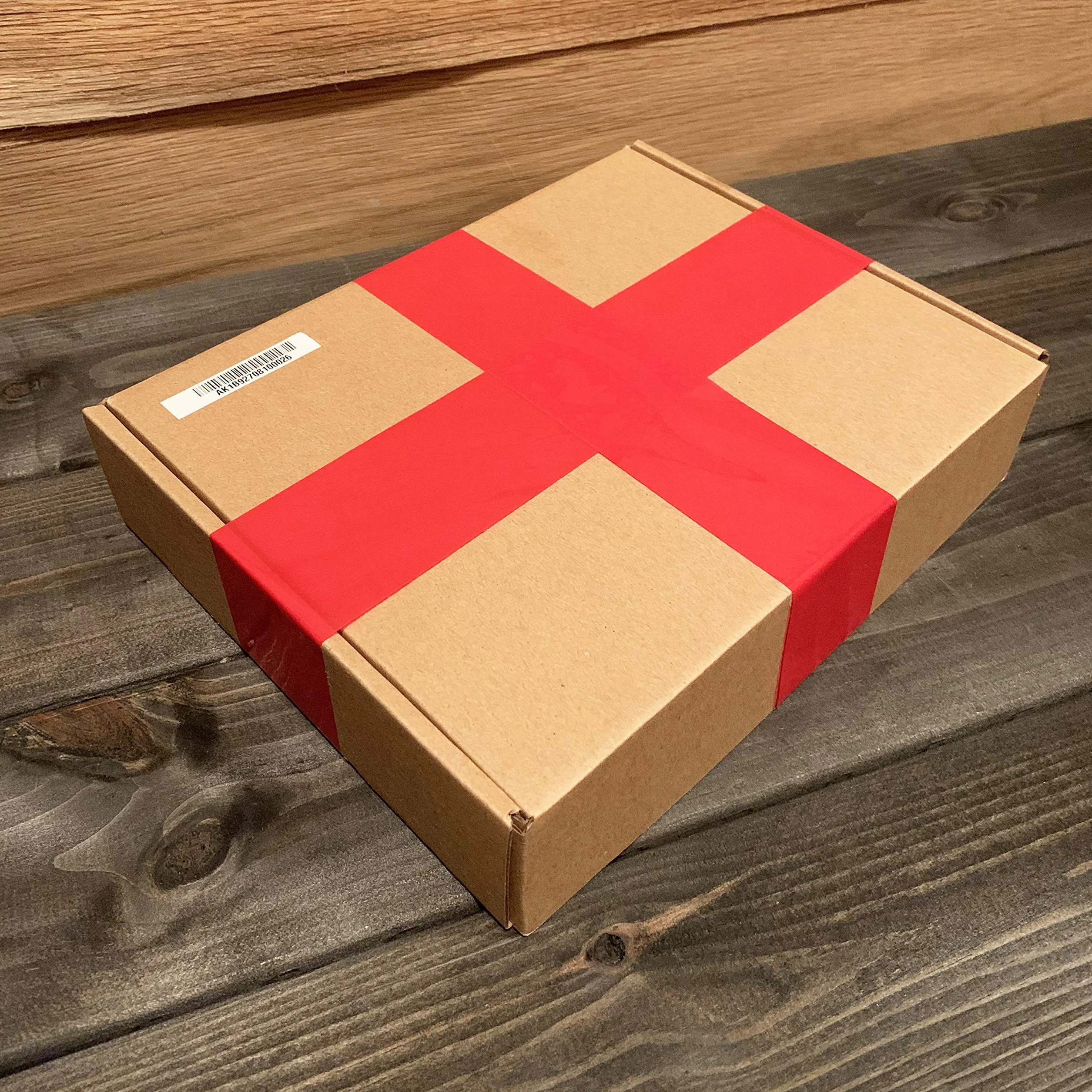Ruban adhésif d'emballage rouge polypropylène 48 mm x 66 m