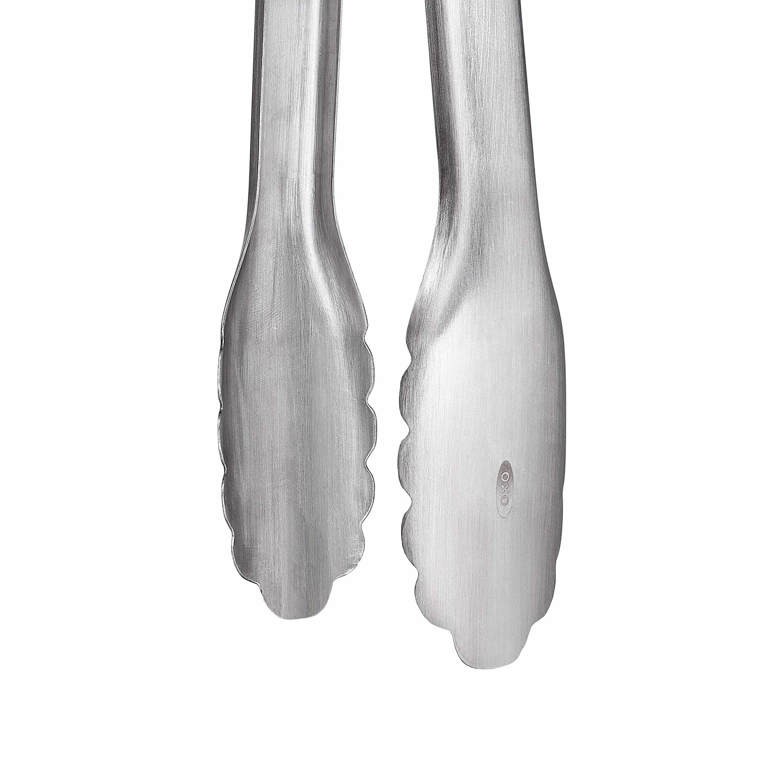 OXO Good Grips Juego de espátula y pinzas para barbacoa de Acero inoxidable