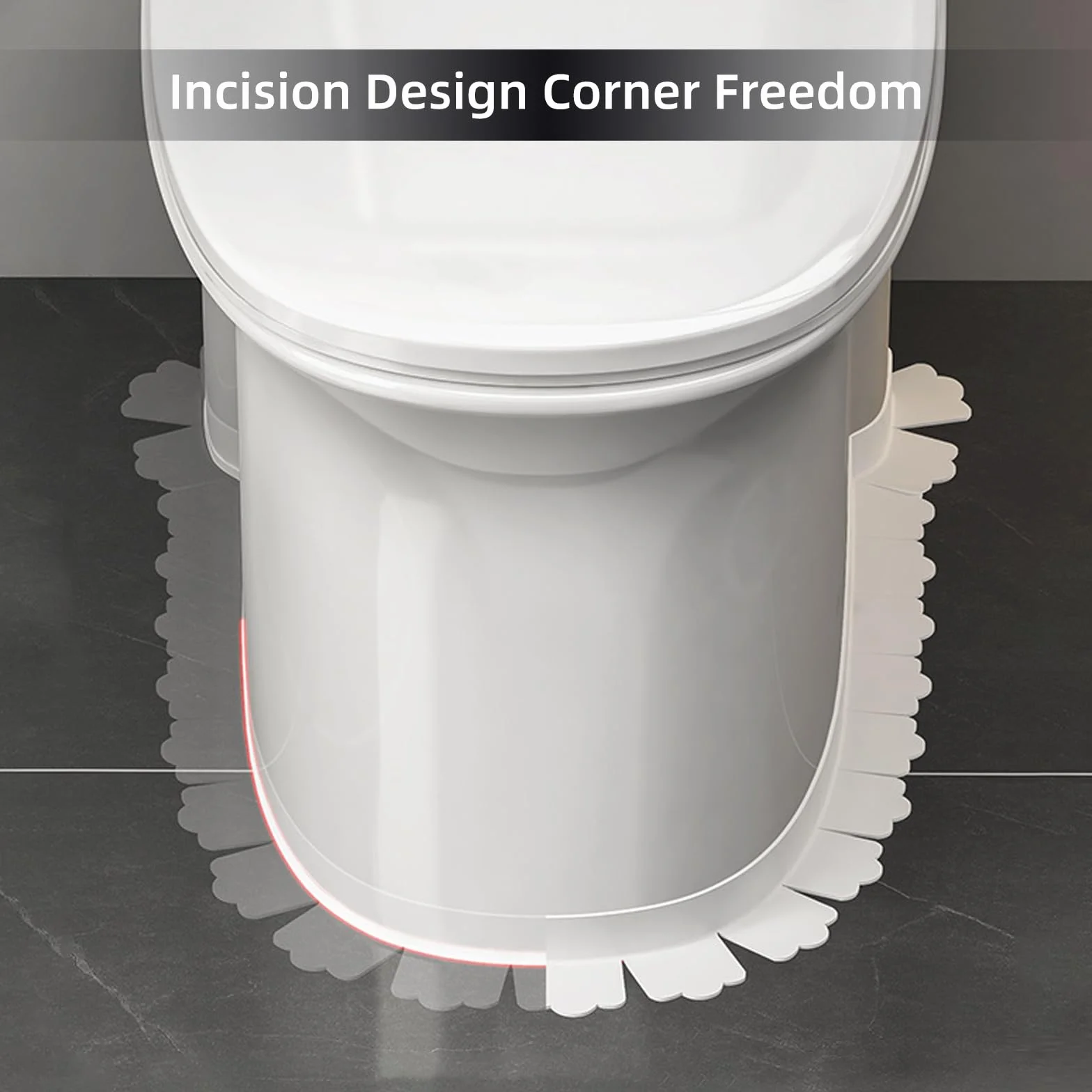 Ruban Adhésif Imperméable Autocollant pour Sol de Toilettes, Cuisine, Salle de Bain - Anti-Humidité et Moisissure (1.5 m)
