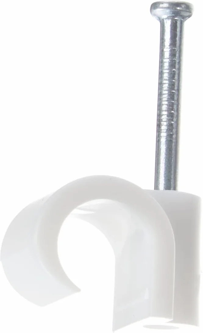Debflex 700409 Attache câble électrique Ø 8-12 mm Blanc Sachet de 50