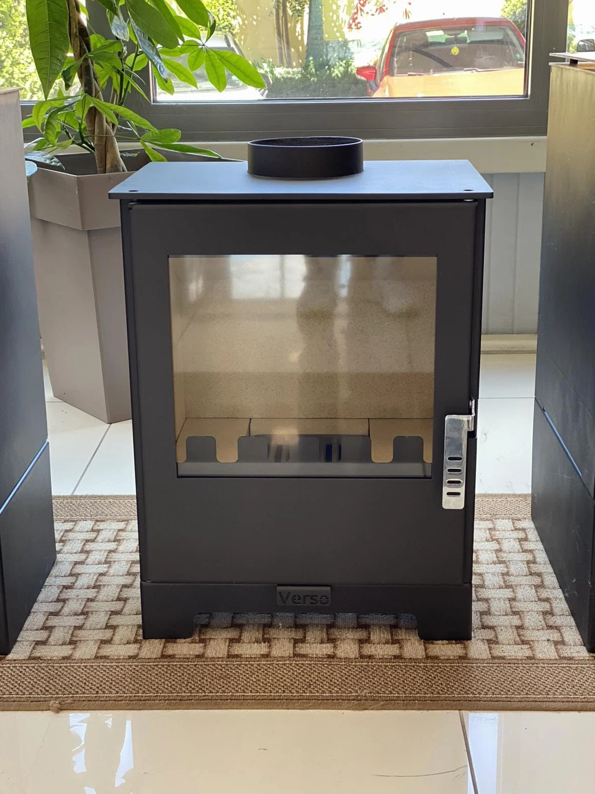 Poêle à bois Verso Petit 5 kW 3 l compact