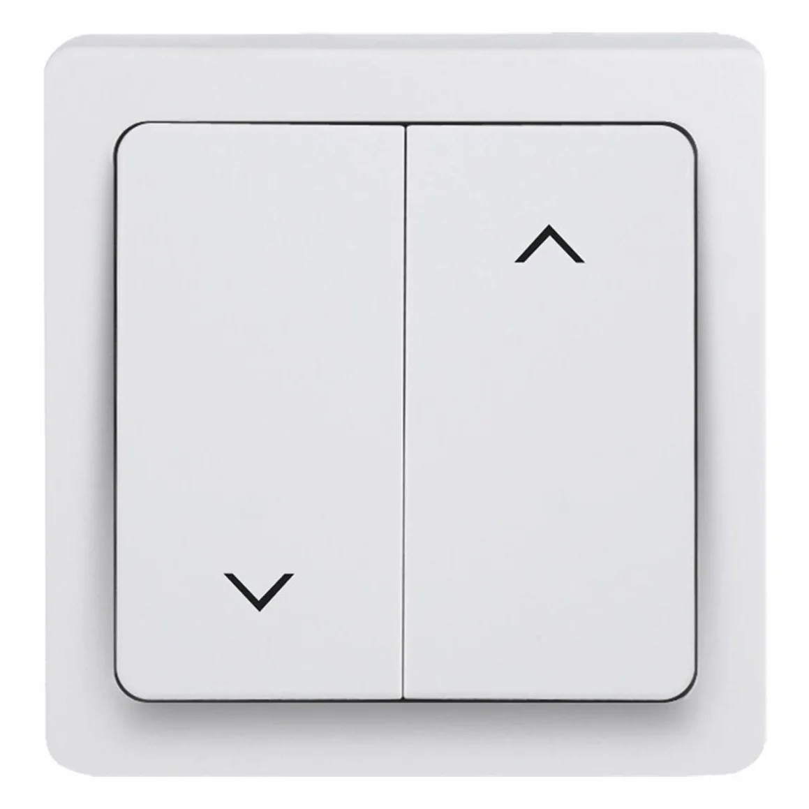 Interrupteur Volet Roulant Complet Mural Blanc 70x70x33,5 mm DEBFLEX
