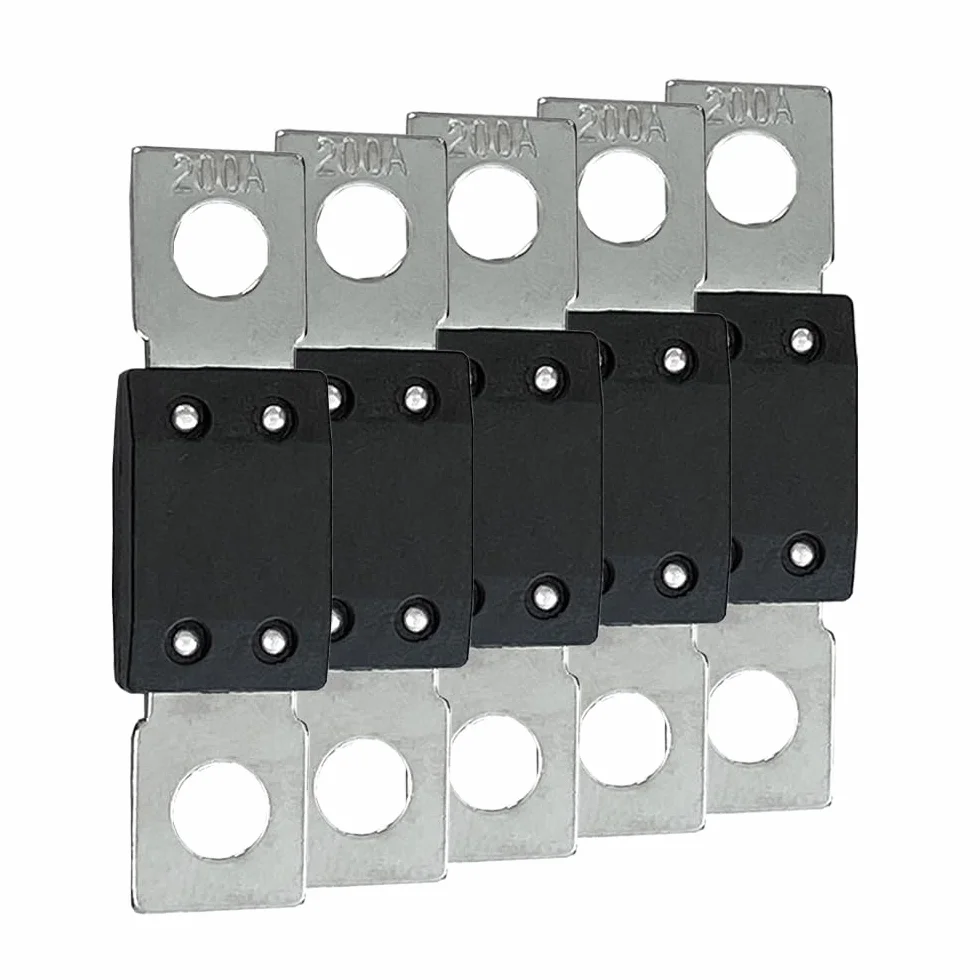 Offgridtec Lot de 5 fusibles MEGA 200 A 70 V 48 V