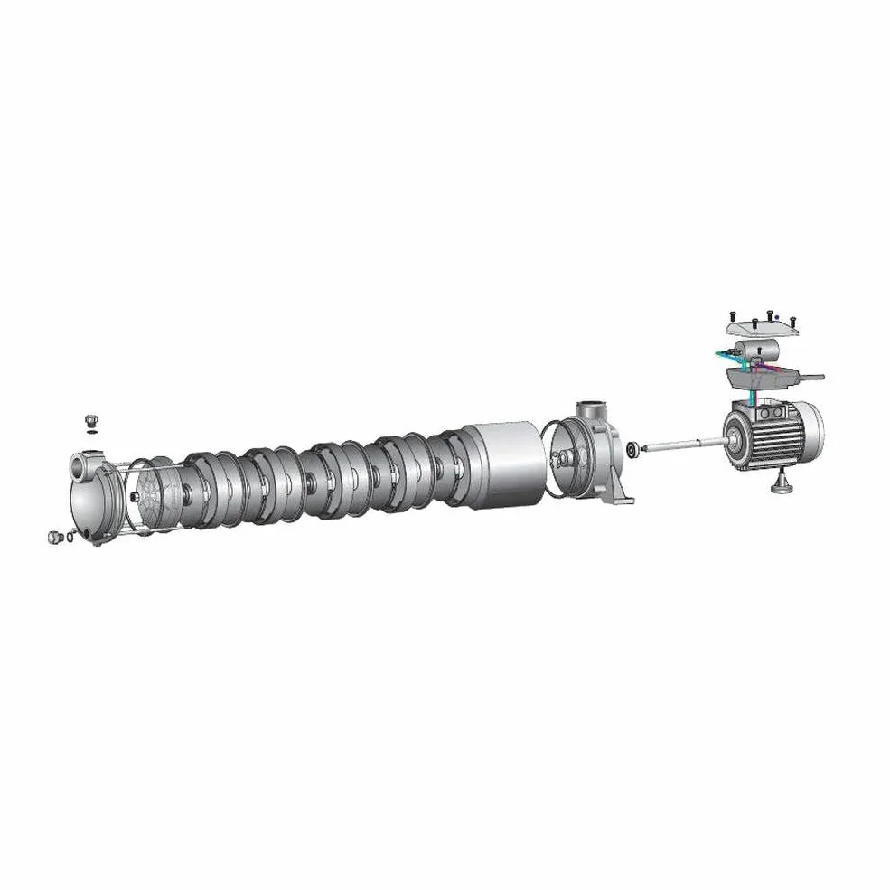 Pompe 3 turbine 900W Surface