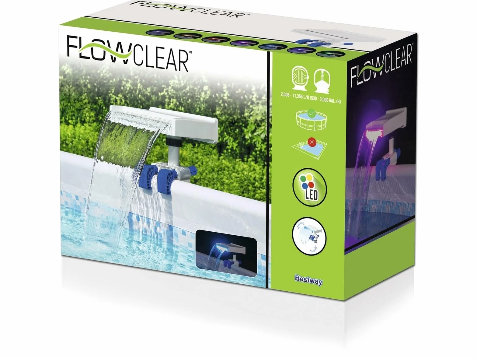 Bestway Fontaine Cascade Piscine Hors Sol