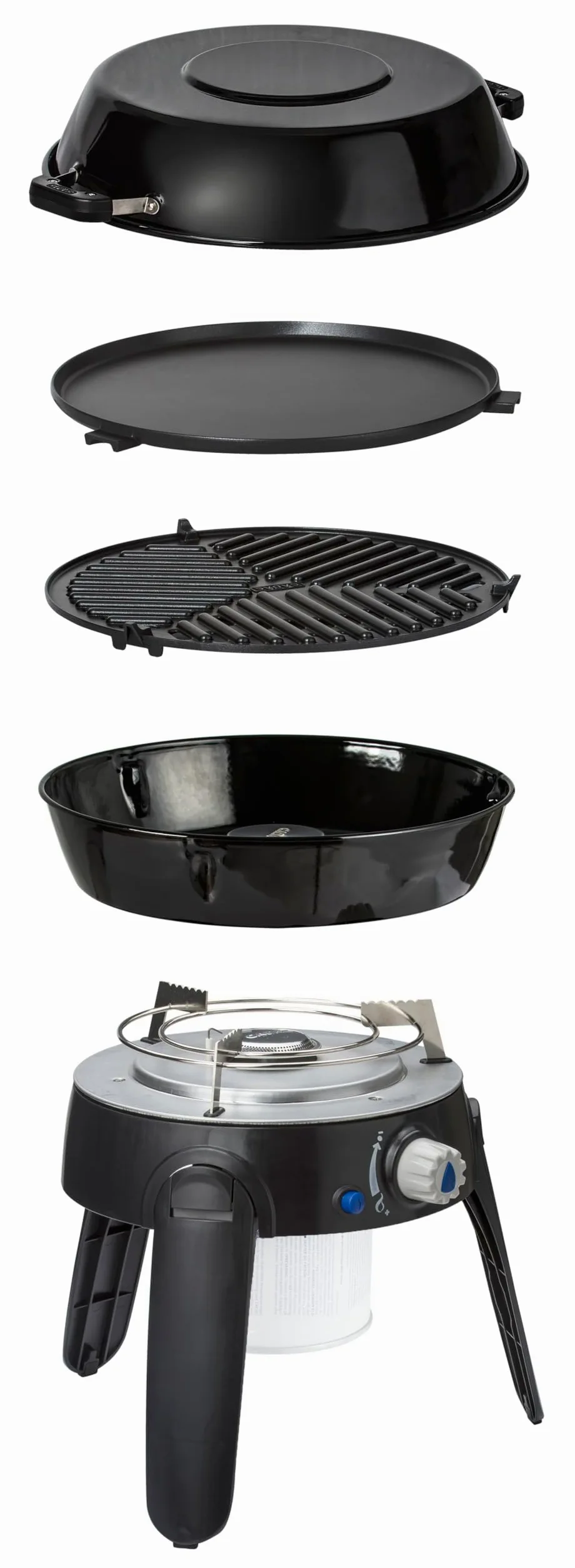 CADAC Safari Chef 30 HP – Acier – Aluminium – Plastique – Barbecue à gaz