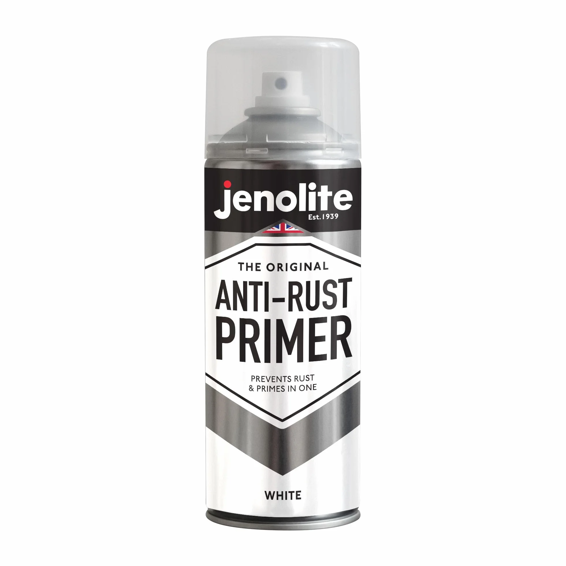 JENOLITE Apprêt Antirouille Blanc 400ml Haute Performance Protection Contre la Rouille