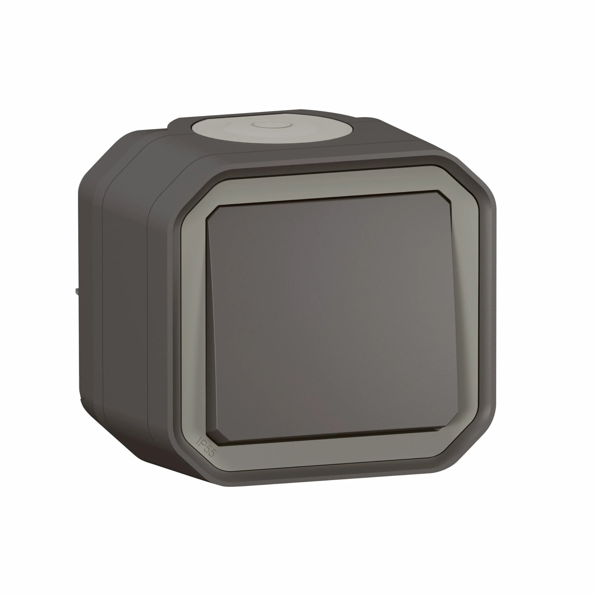 Legrand Plexo Interrupteur étanche 10AX 250V IP55 IK08 Anthracite