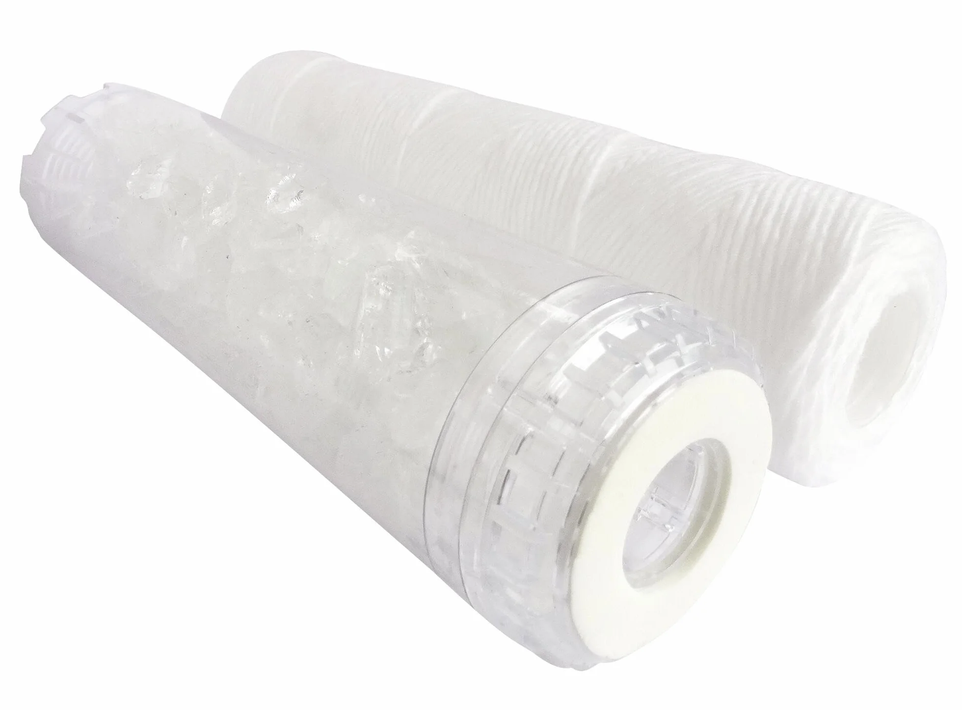 AQUAWATER Kit standard 10" 20 microns filtrante bobinée anticalcaire Fabriqué en France