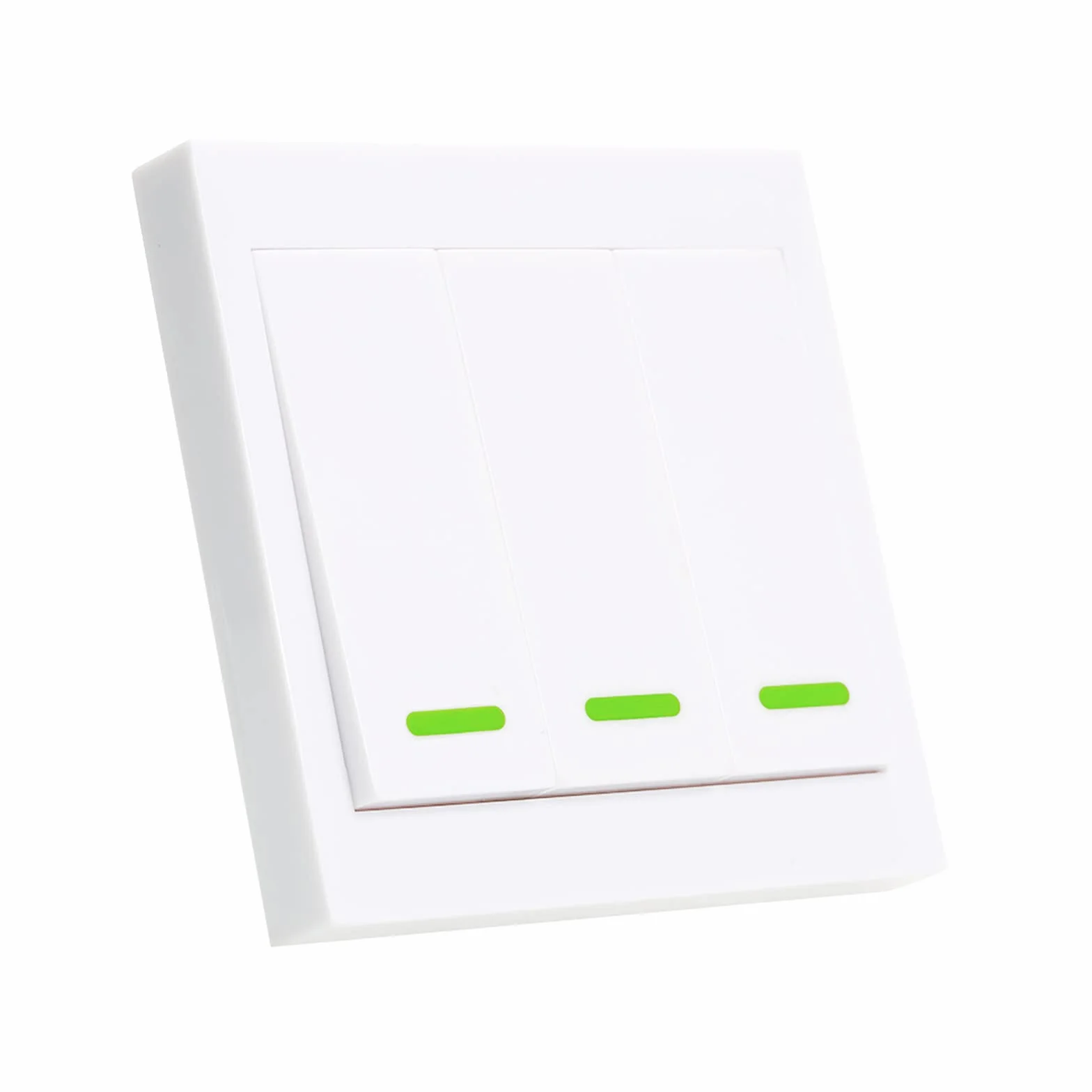 eWeLink Interrupteur Mural à Bouton-Poussoir 3 Gangs Type 86 433 MHz Télécommande sans Fil