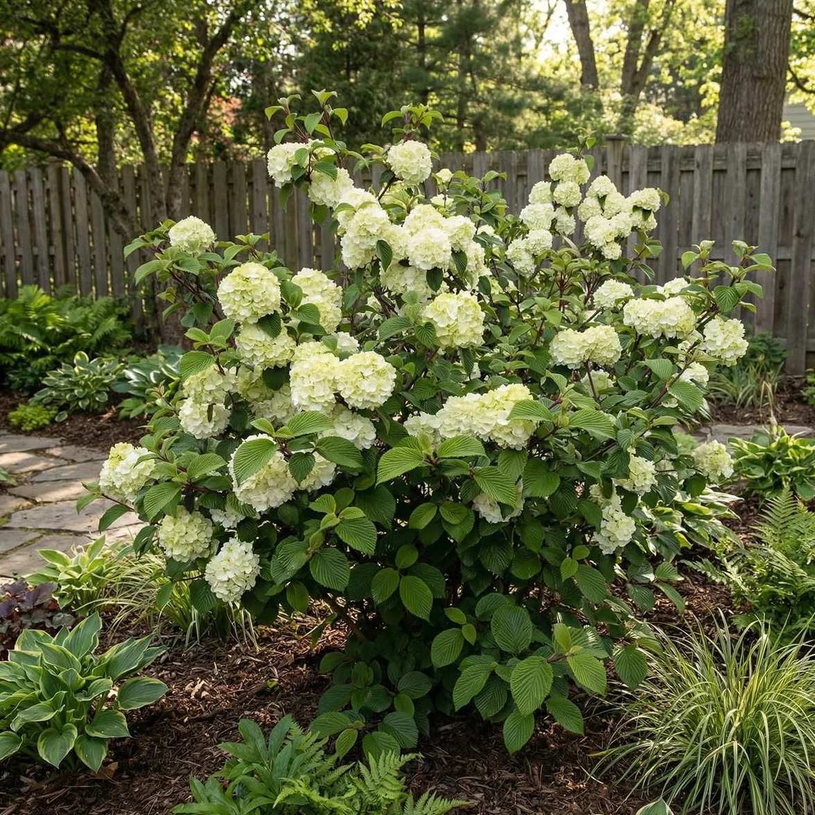 Bloomique - Viburnum Plicatum Opening Day - Boule-de-neige du Japon - Plante de Jardin - Rustique - Hauteur 60-80 cm - Pot 23 cm