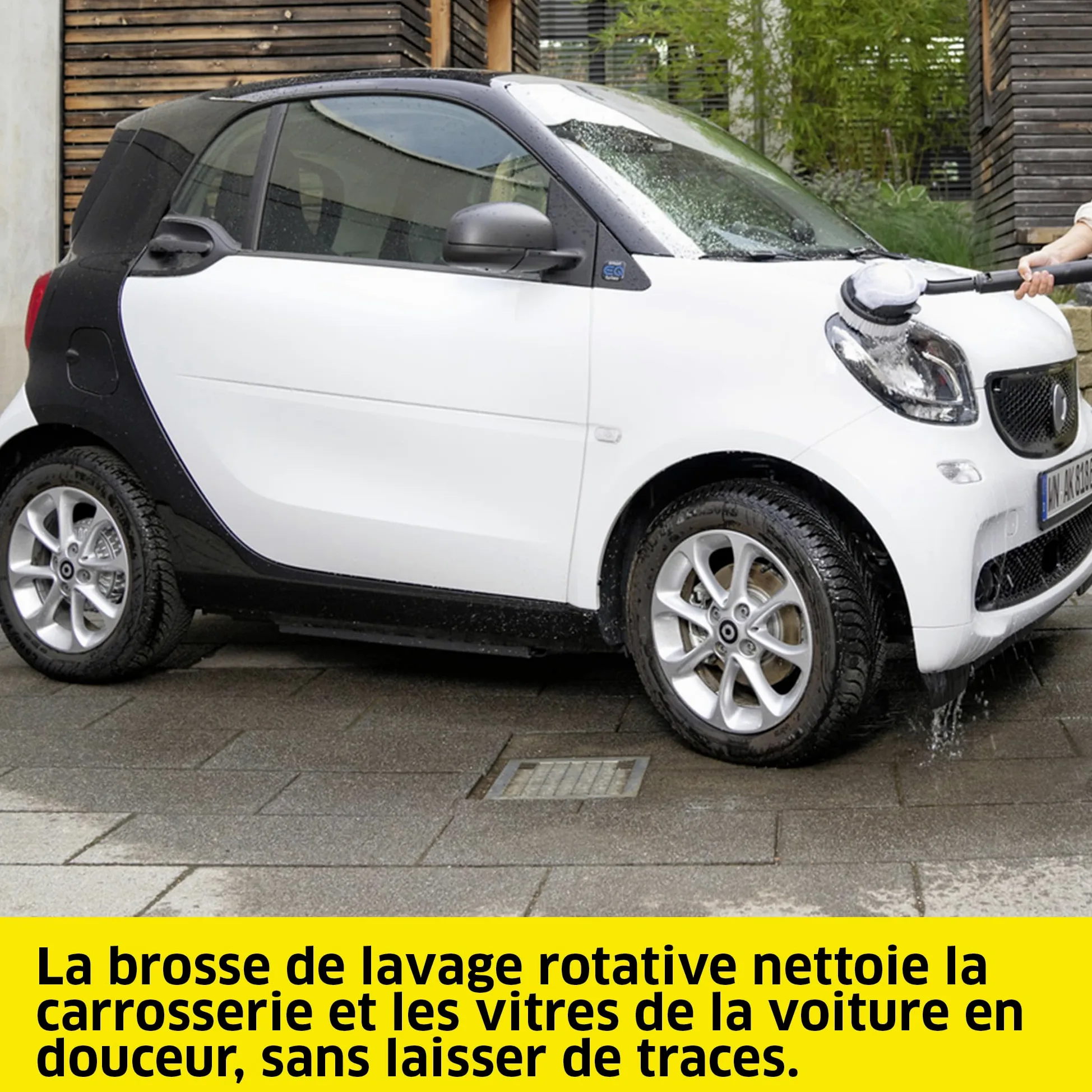Kärcher Nettoyeur Haute Pression K 5 Classic Car & Home, Pression : 145 bar, Débit : 500L/h, Surface : 40m²/h, Filtre à Eau, Poids : 5.6kg, Pistolet Haute Pression, Rotabuse, Lance VP, Kits Car & Home