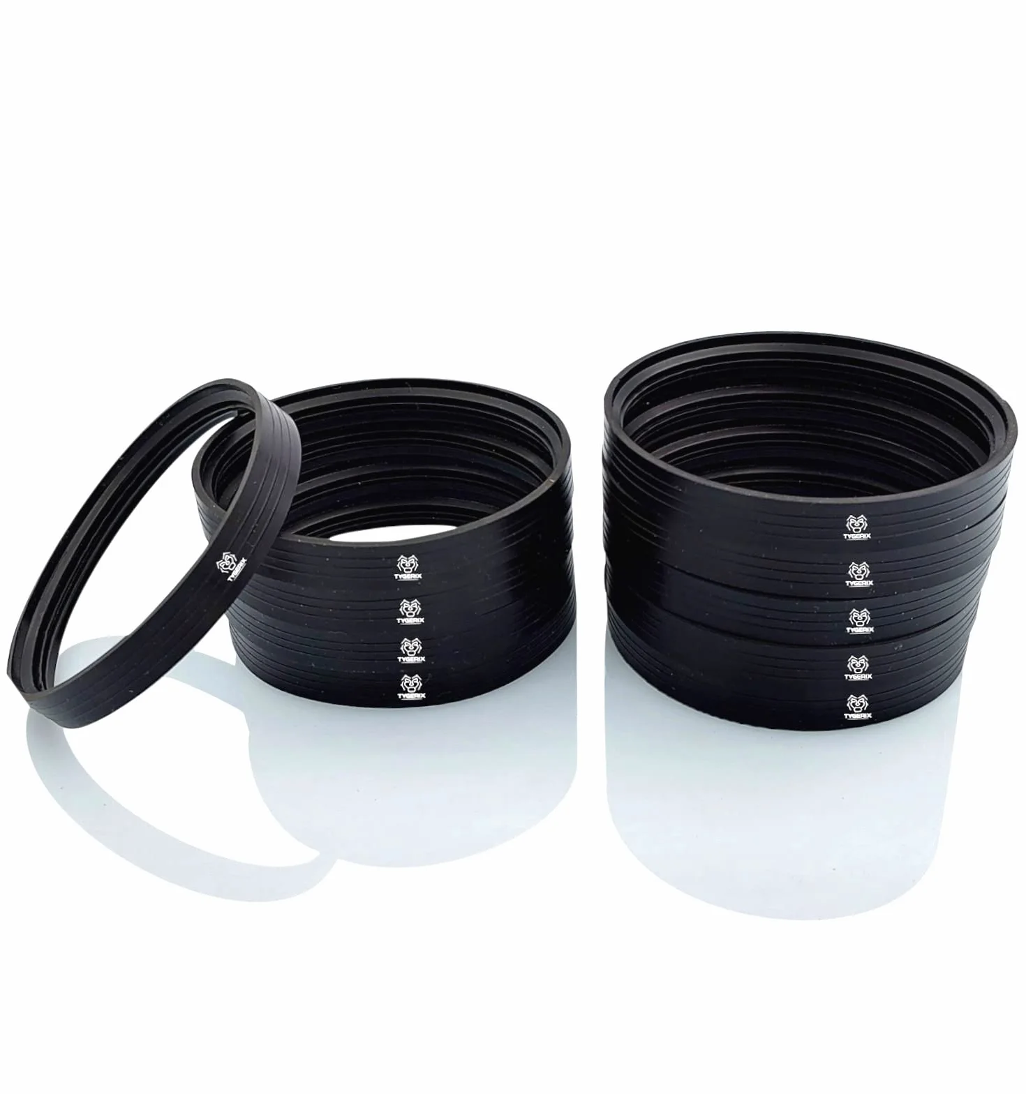 Joint Silicone 80 mm pour Poêles à Pellets Hauteur 12 mm Joints à Triple Lèvre Certifiés
