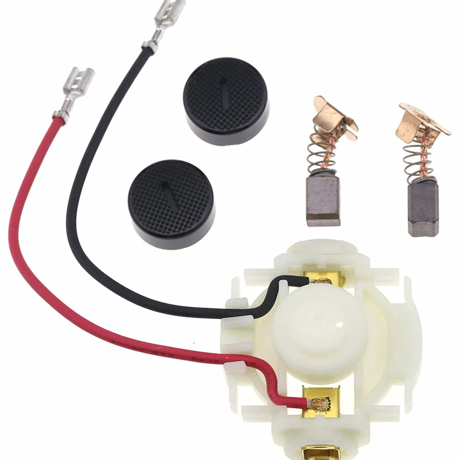 VIPMOON Balai de Charbon CB430 pour Meuleuse Makita DGA452 BGA452 BGA450 BGA402 GA400 GA400D