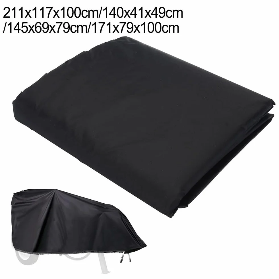Housse de protection en tissu Oxford de qualité supérieure, imperméable, résistante à la poussière, aux intempéries, avec sangles pour fendeuses de bûches électriques hydrauliques, plusieurs tailles