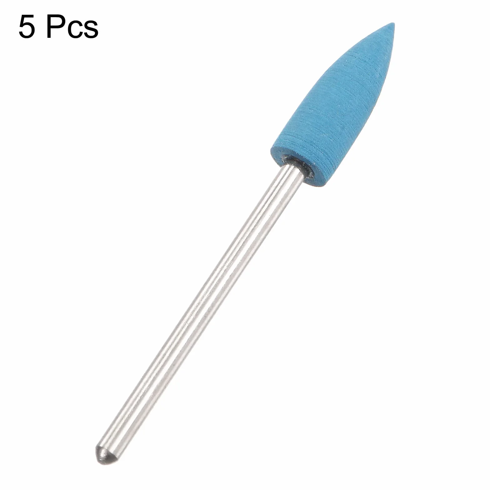 5Pcs Silicone Roue de Polissage 2000 Grains 6mm pour Outil Rotatif