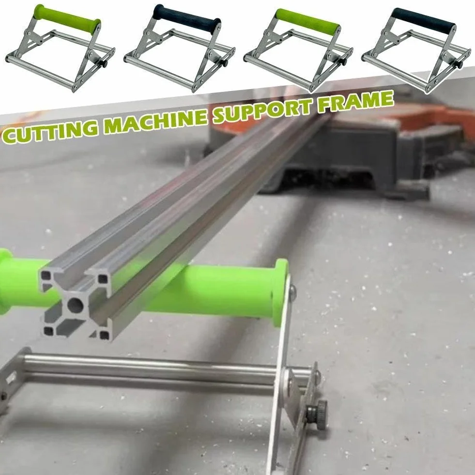 Cadre de support réglable pour machine de découpe en métal, table de sciage pliable