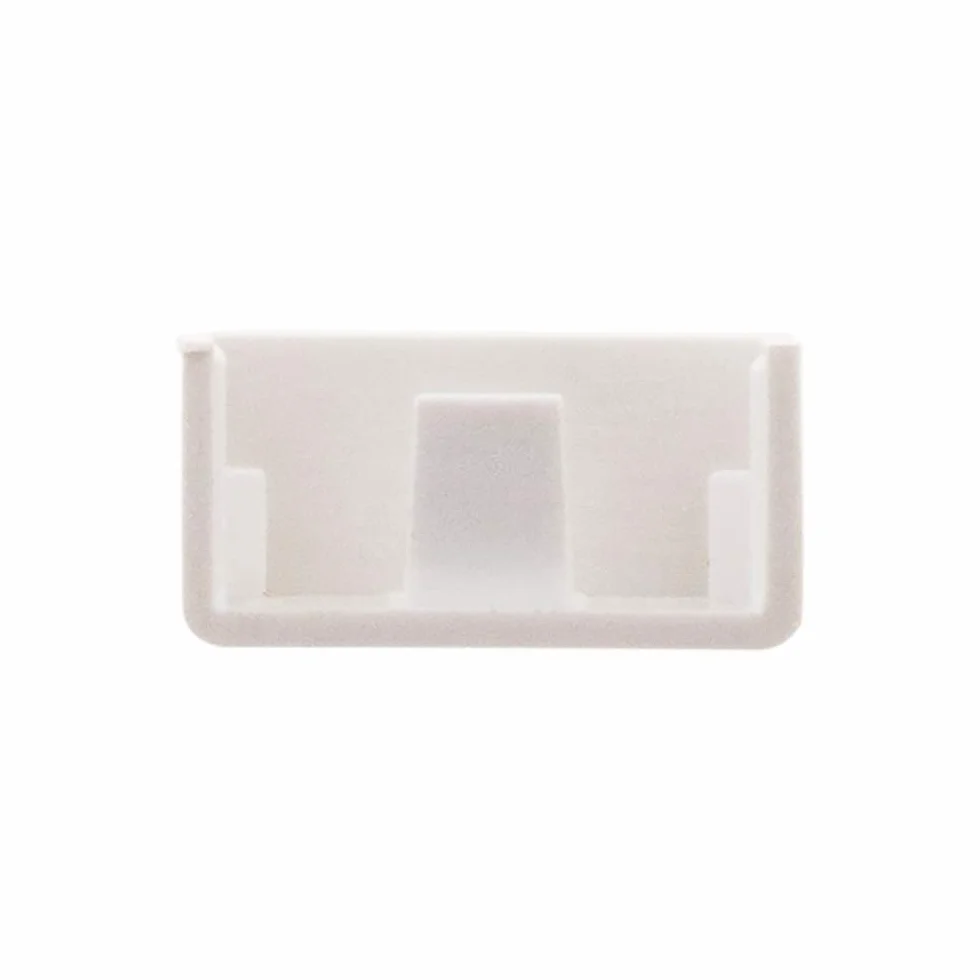 Zenitech Lot de 4 Embouts pour moulure 20 x 10mm Blanc