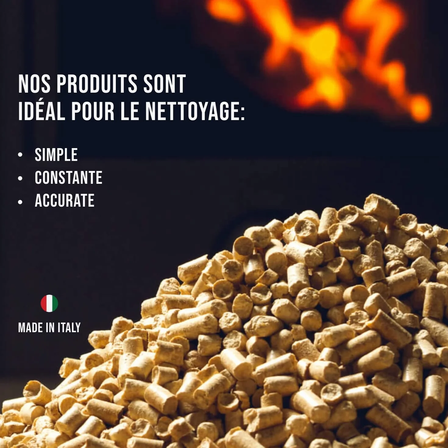 Rallonge pour ramonage de poêle à pellets 3 m Acier revêtu bleu flexible Accessoire conduit de fumée