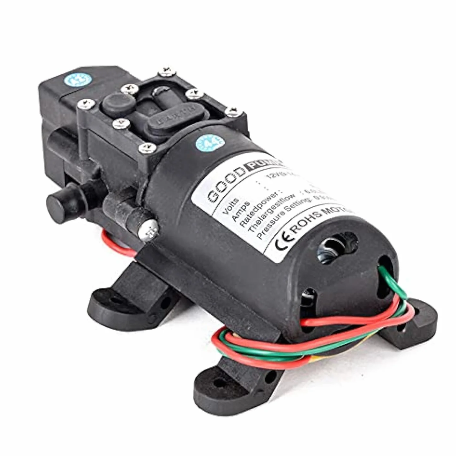 Pompe à eau auto-amorçante 12 V 70 W membrane haute pression pour caravane et jardin