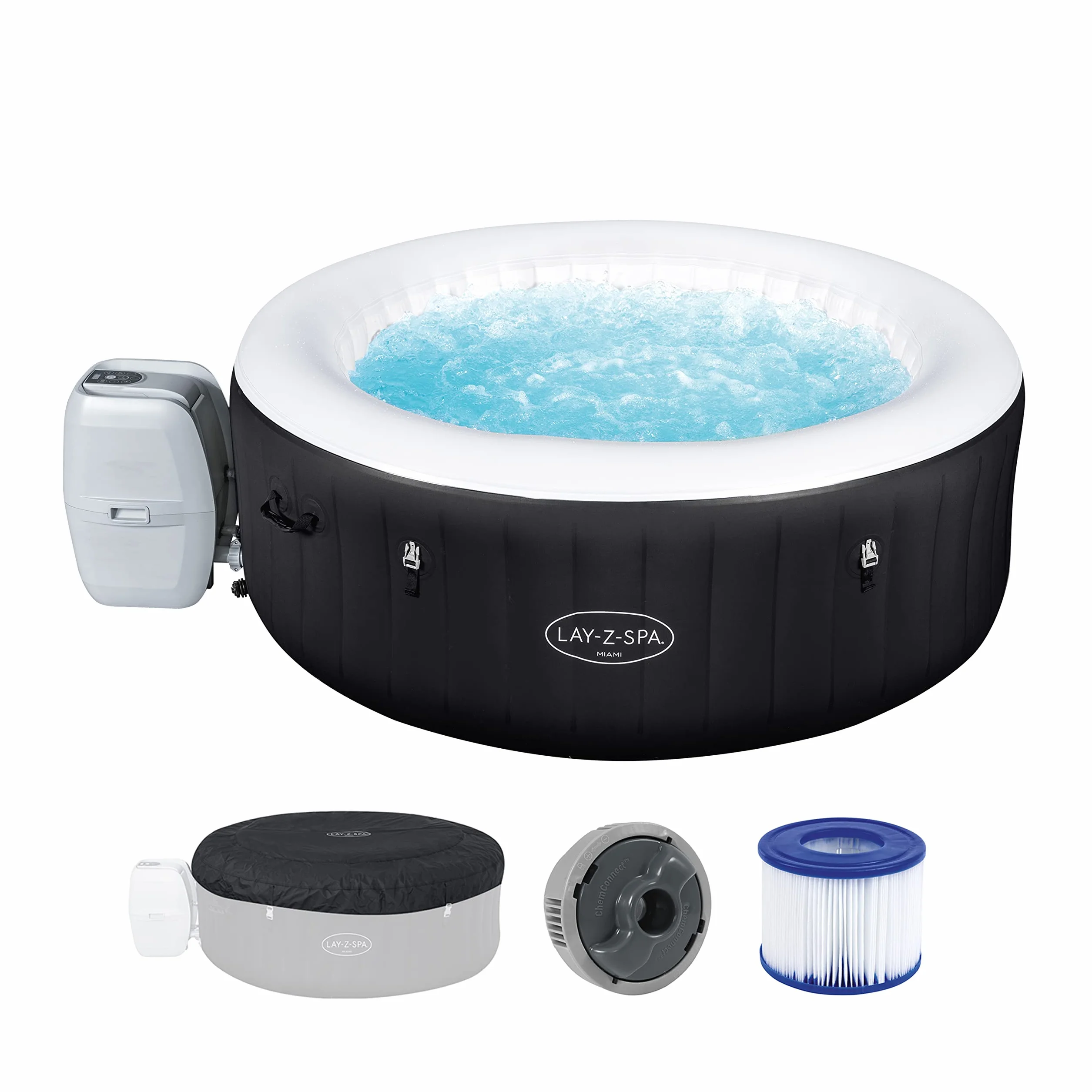 Bestway LAY-Z-SPA® Miami Airjet™ 180 x 66 cm, 2-4 personnes