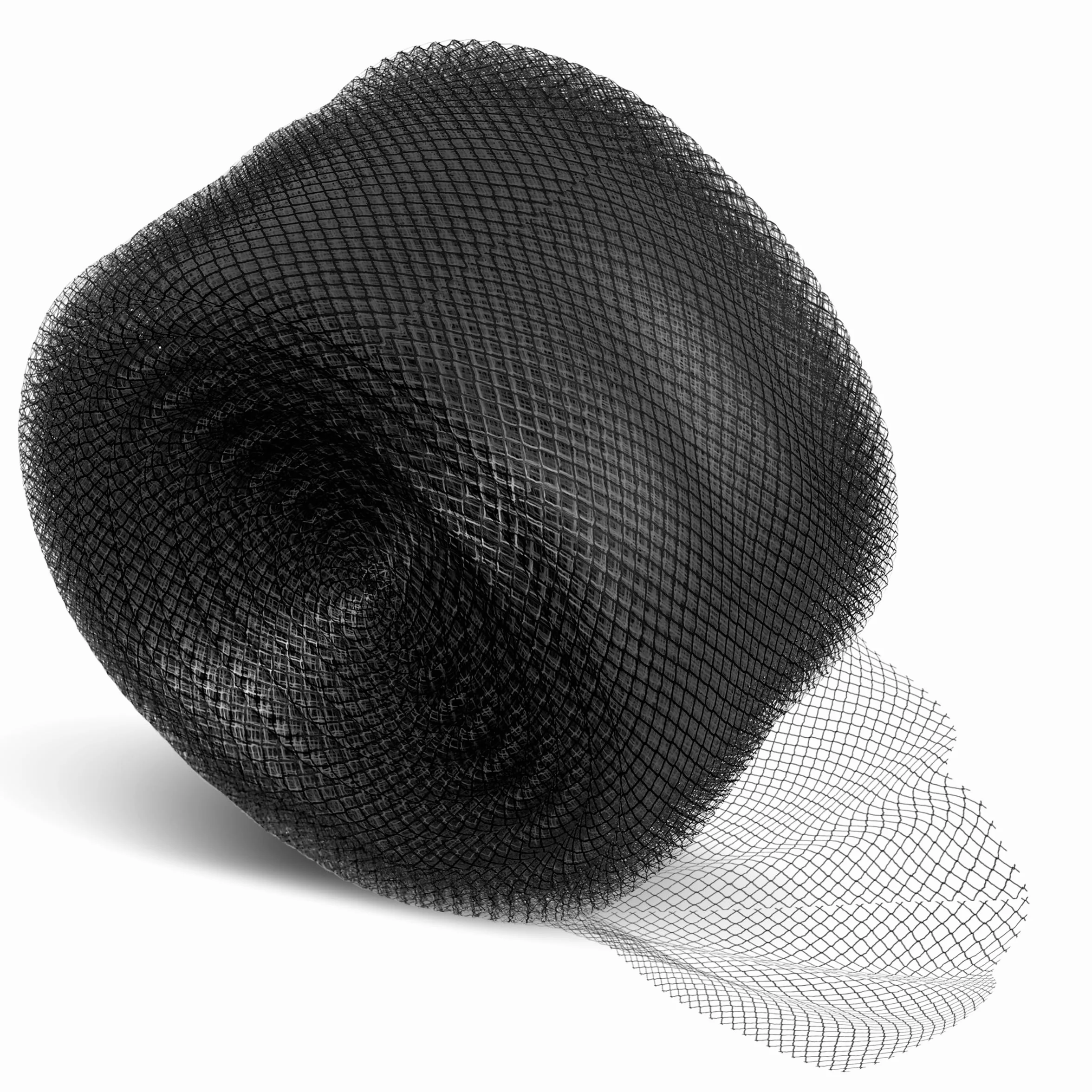 Filet de Protection pour étang à Mailles Fines 4 x 10 m Noir 18 x 18 mm Indéchirable résistant aux intempéries Protection Oiseaux Oiseaux de Proie