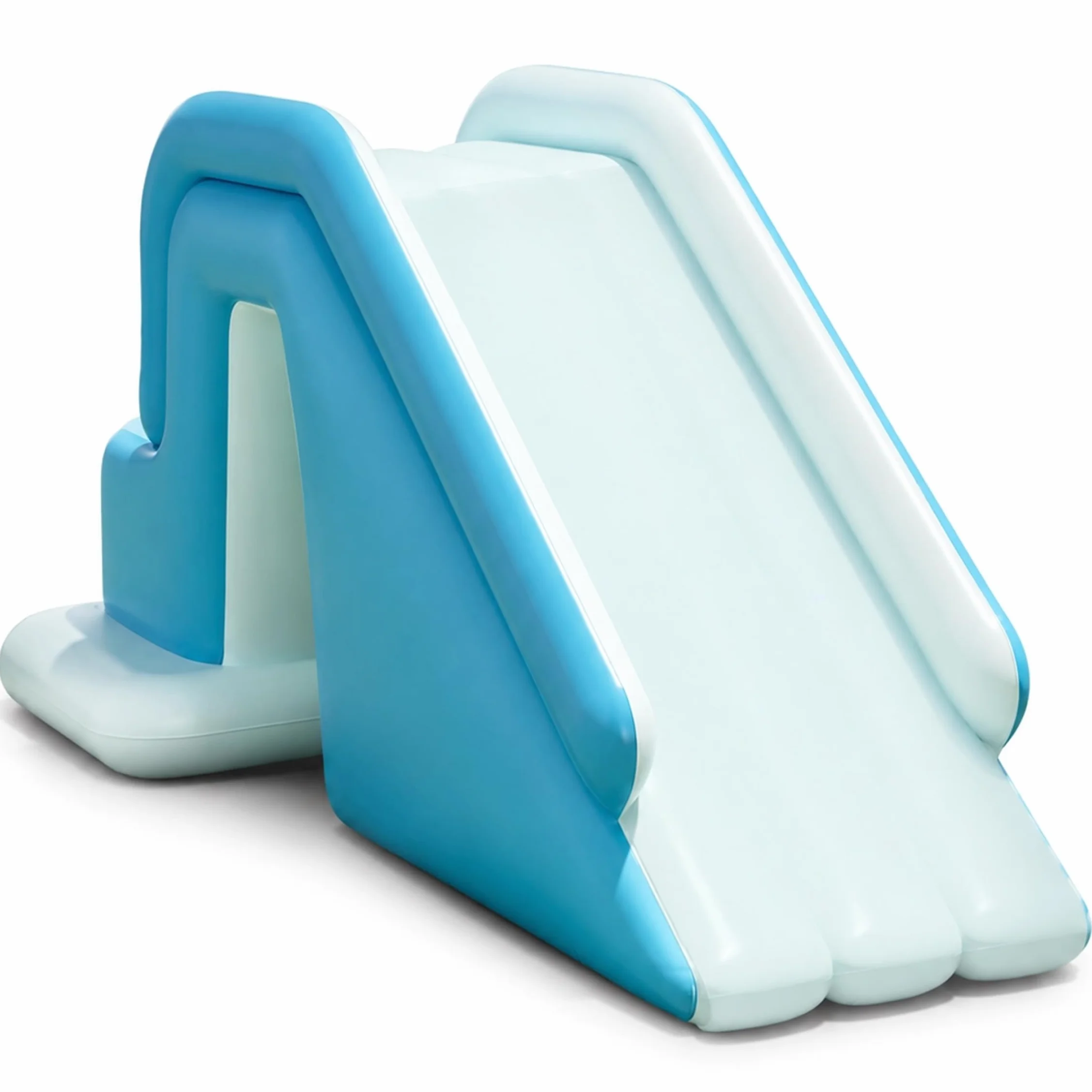 Toboggan de Piscine Gonflable, Toboggan de Piscine Gonflable, Eau Hors Sol en PVC, Famille et Enfants, Jouet Jeu avec gonflage Rapide pour Jardin