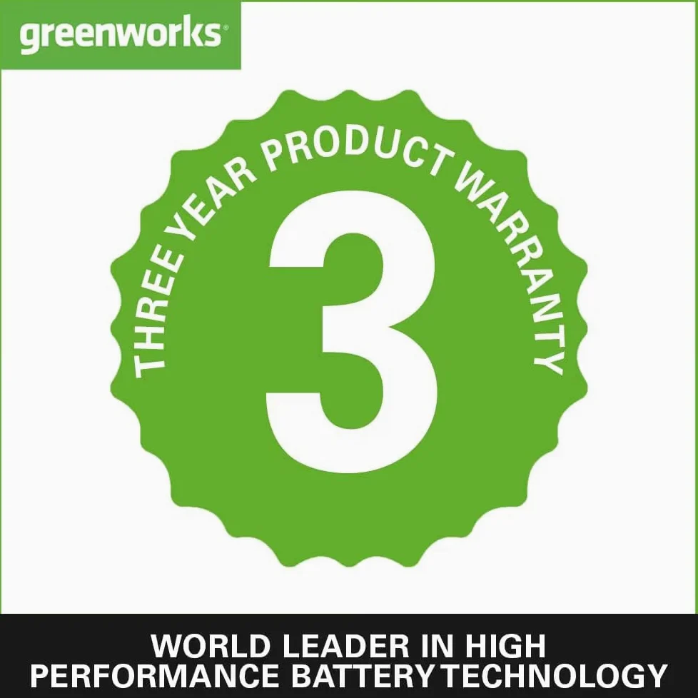 Greenworks 40V Scarificateur électriques Aérateur à Gazon Sans Fil, Émousseur, 3600 tr/min, Largeur de Travail 36 cm, Bac de Ramassage 30 L SANS Batterie Chargeur G40DT35
