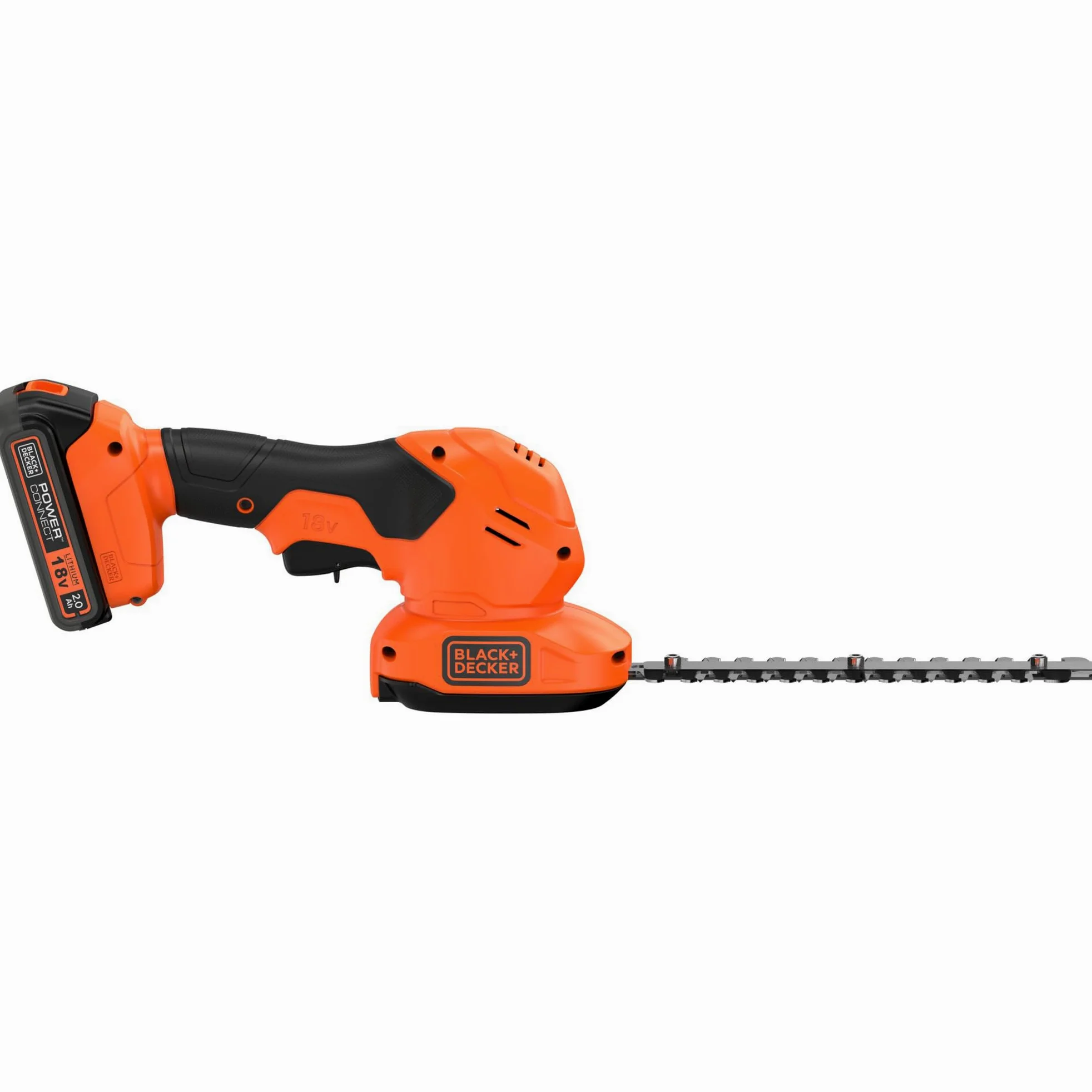 Kit tijera cortacésped + arreglasetos con una batería 18V 2Ah Litio