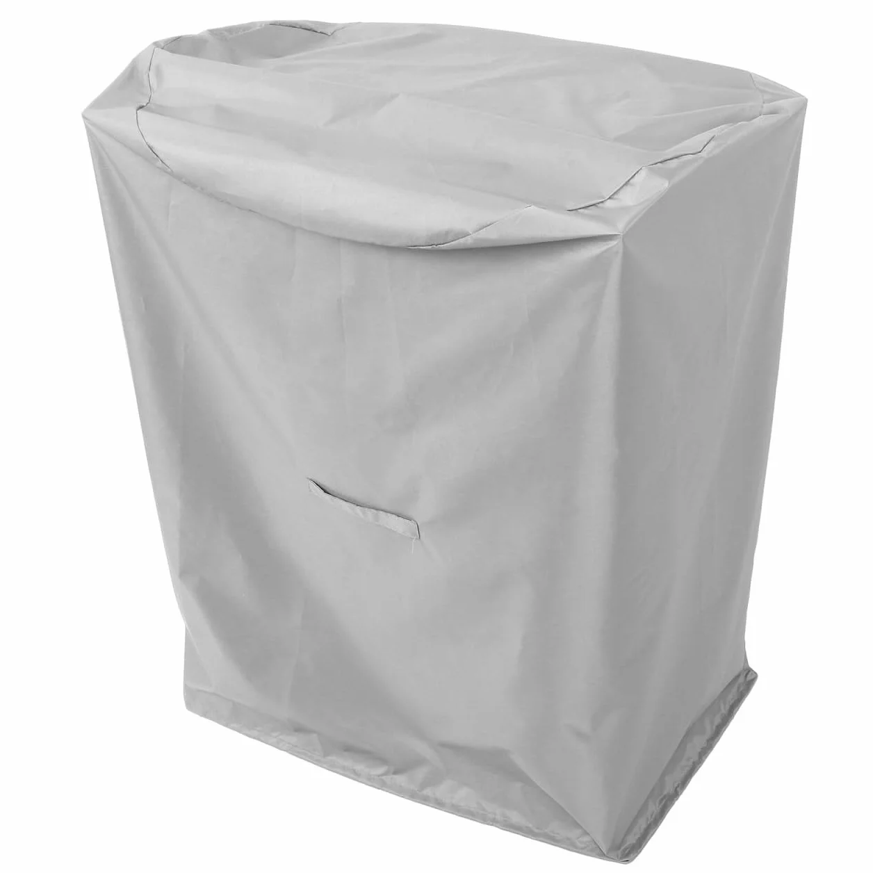 ORFOFE Housse de protection Oxford étanche pour broyeur à bois pour machines de jardin robuste protection contre les intempéries housse grise pour coupe-bois et hachoir