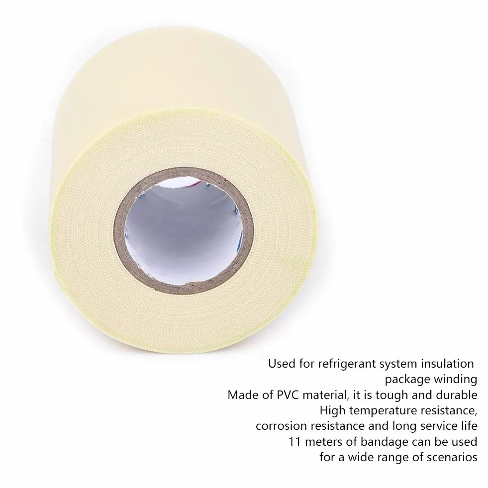 Bandage PVC épais résistant à la corrosion pour climatisation Attache-câble