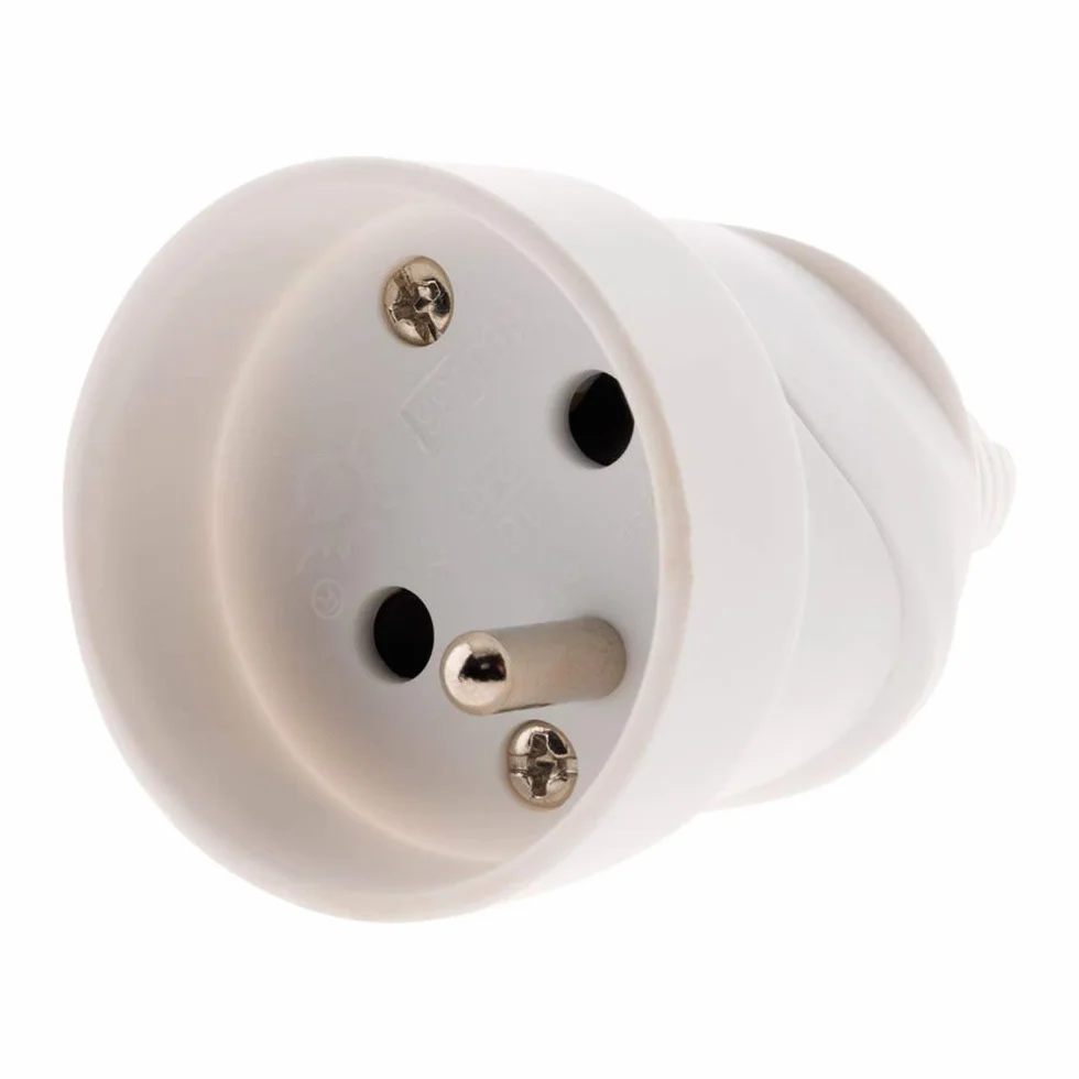 Zenitech Fiche femelle 16A 2P+T blanc