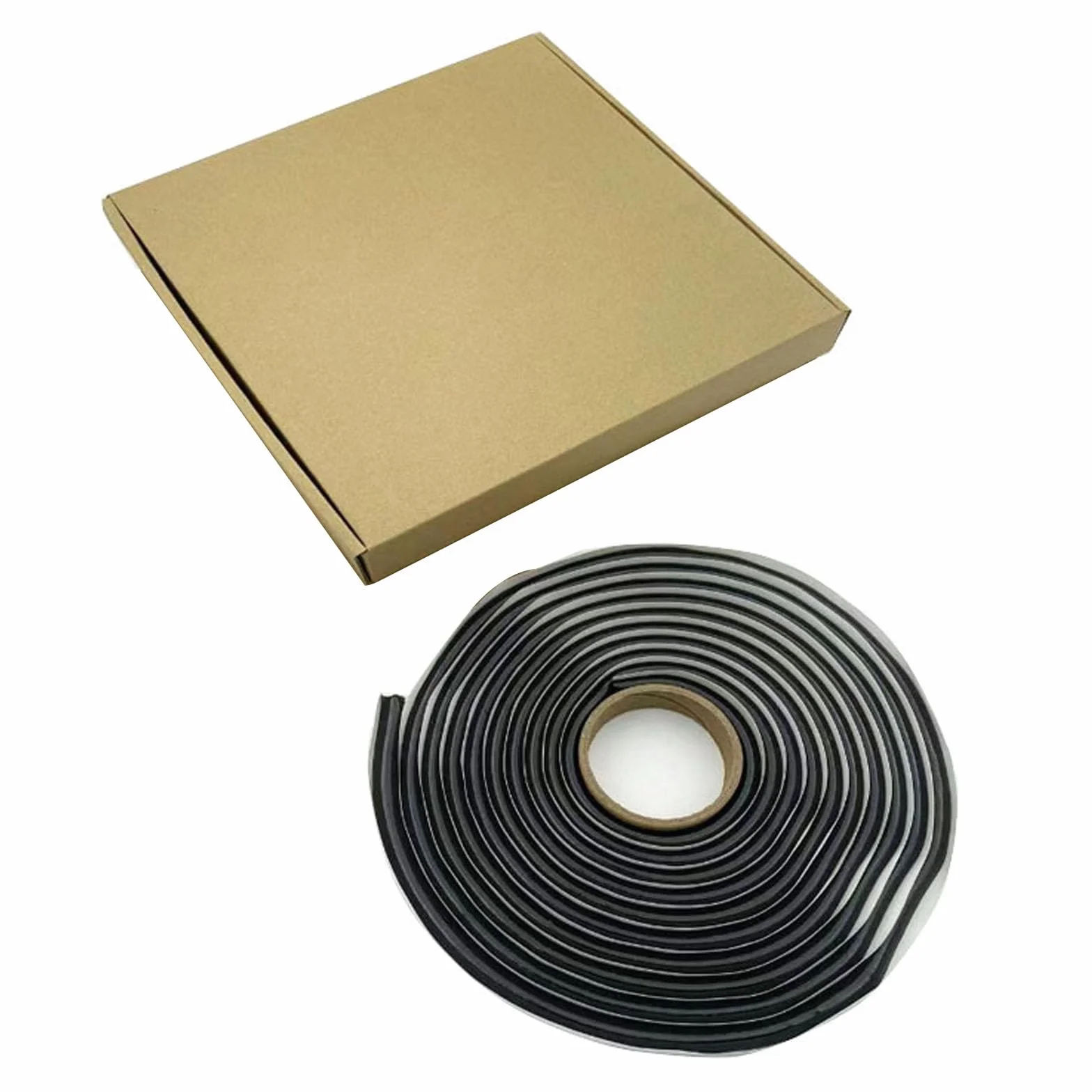 Ruban Butyle Mastic en Bande 9,5 mm x 4 m Noir pour Camping Car