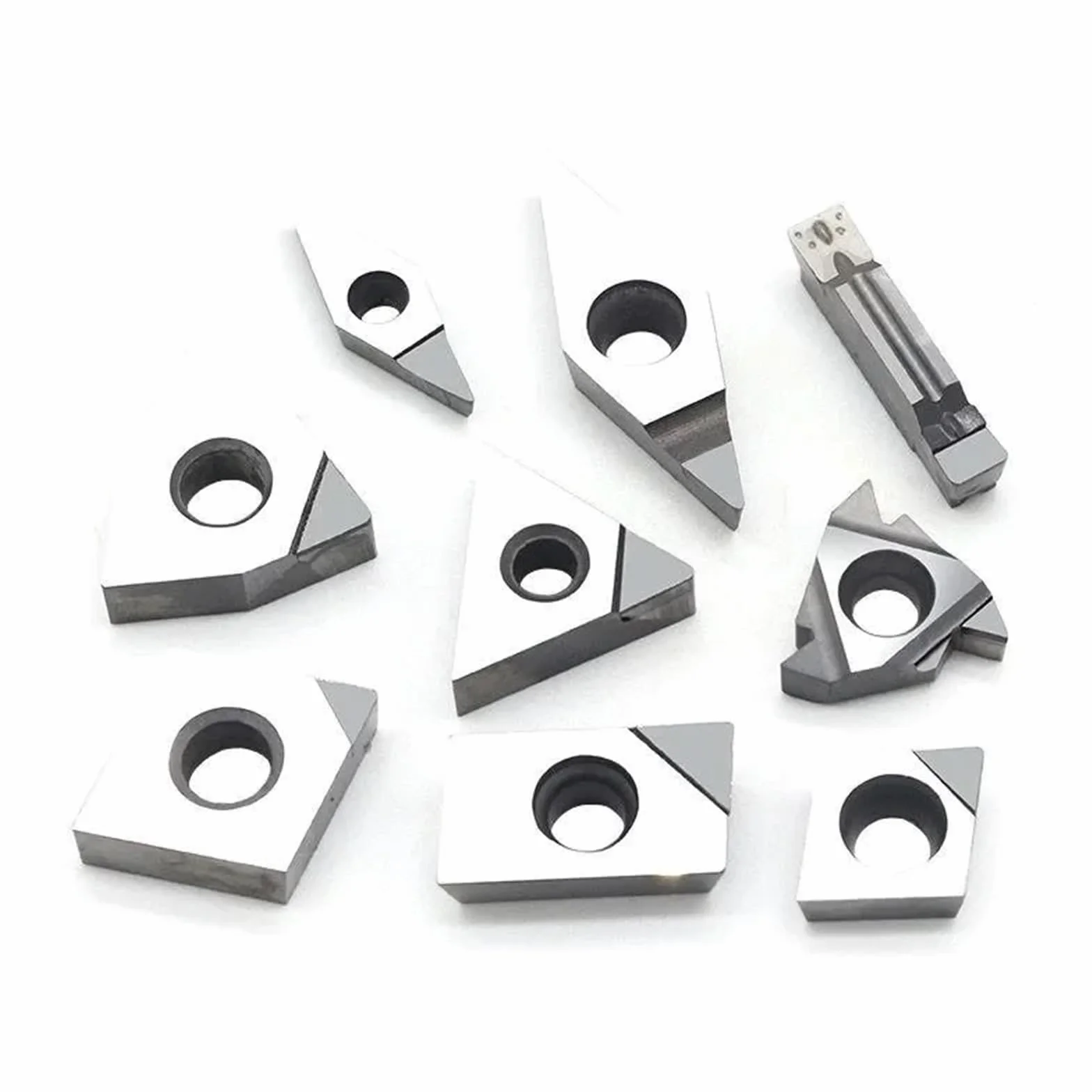 DNMG PCD CBN insert tool for aluminium acier dur DNMG150402 DNMG150404 DNMG150604