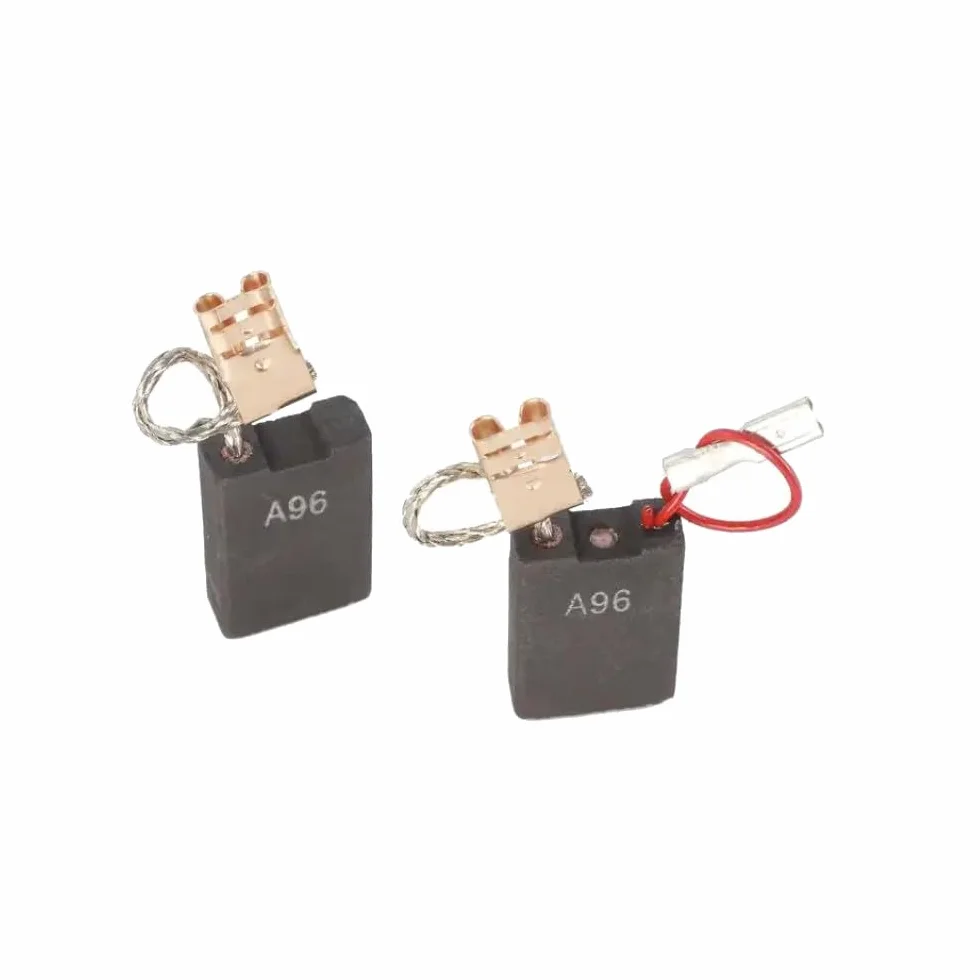 Trade-Shop Lot de 2 balais de charbon 6,3 x 16 x 26 mm Compatible Bosch GSH 11 VC