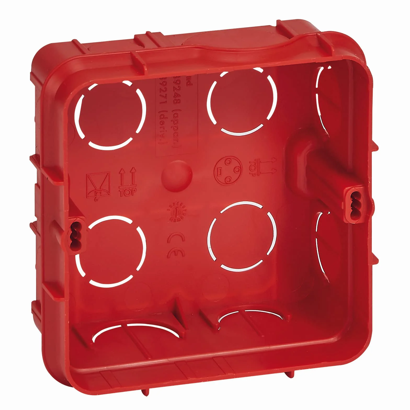 Legrand Boîte de dérivation 85x85x40mm avec couvercle et vis