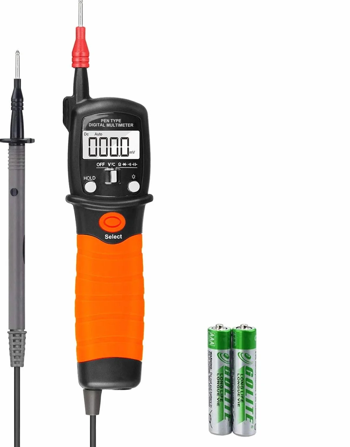 Multimètre numérique AP-38B AC/DC Voltmètre Testeur de tension courant résistance