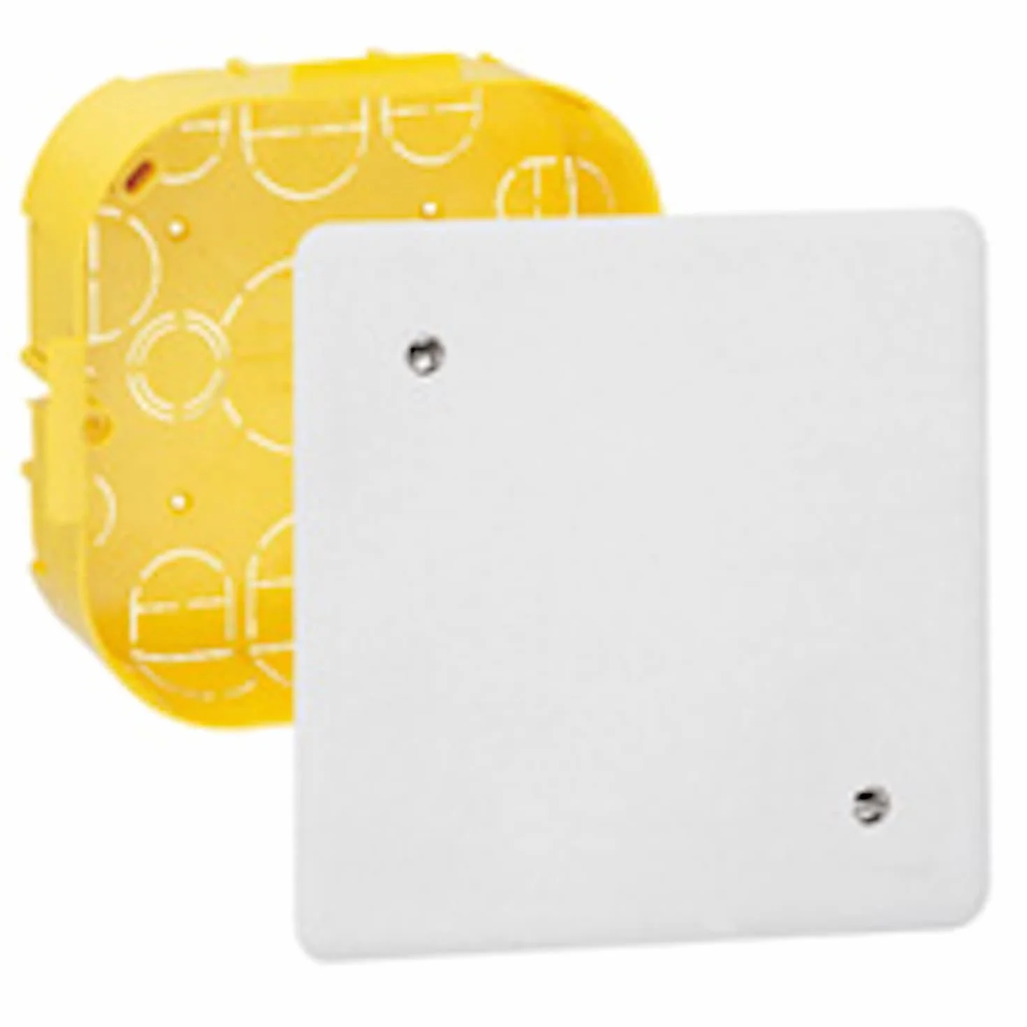 Legrand Boîte de Dérivation pour Plâtre 115mm x 115mm 40mm Profondeur