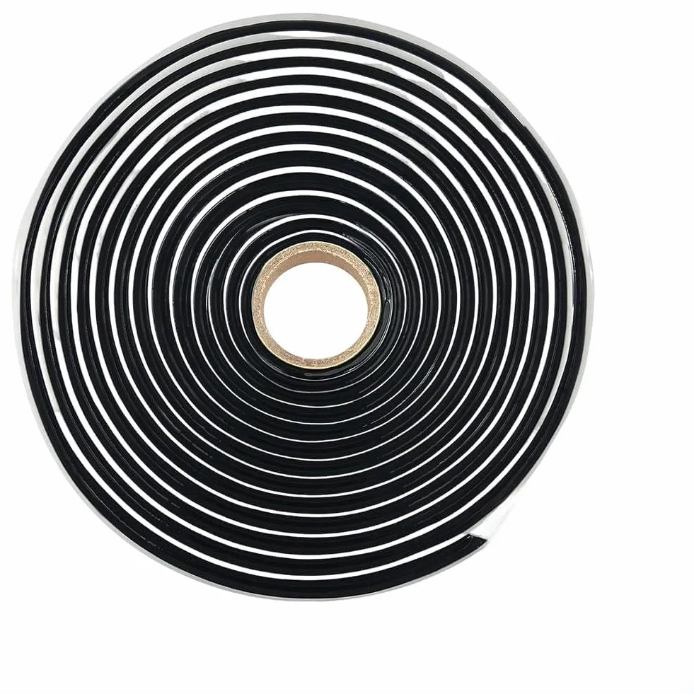Ruban Butyle 10mm x 4m, Mastic en Bande pour Camping Car, Ruban d'Étanchéité Étanche