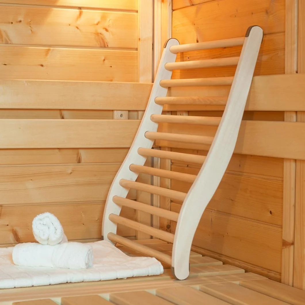 HOFMEISTER® Support dorsal ergonomique bancs sauna bois de tilleul