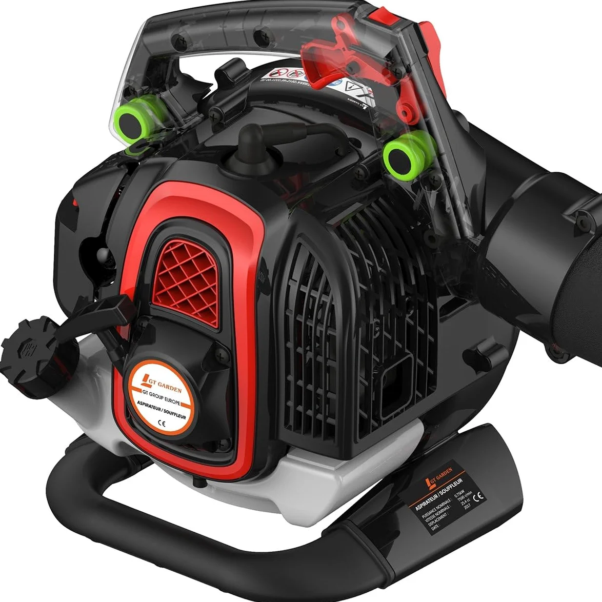 Souffleur - Aspirateur - Hachoir Thermique 26 cm3