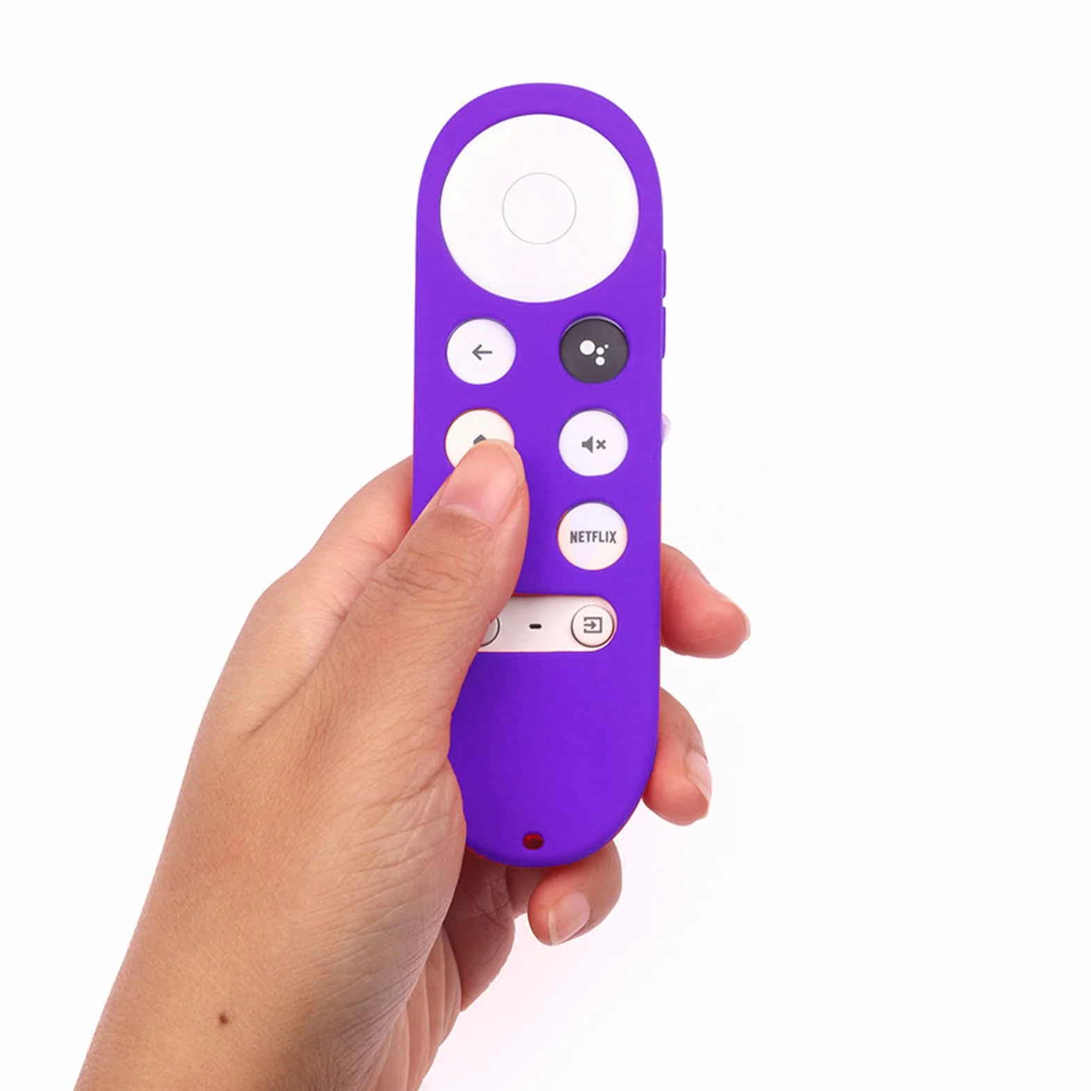 Yosoo Health Gear Coque de Protection Silicone pour Télécommande Chromecast avec Google TV (Violet)