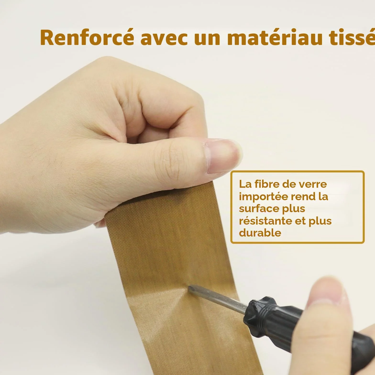 Ruban Adhésif PTFE Haute Température 10 mm x 10 m pour Machine sous Vide