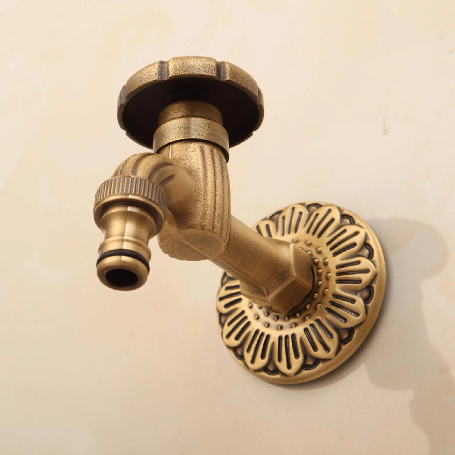 Robinet de Jardin Style Renaissance 1/2" Laiton Gargouille Fontaine Design